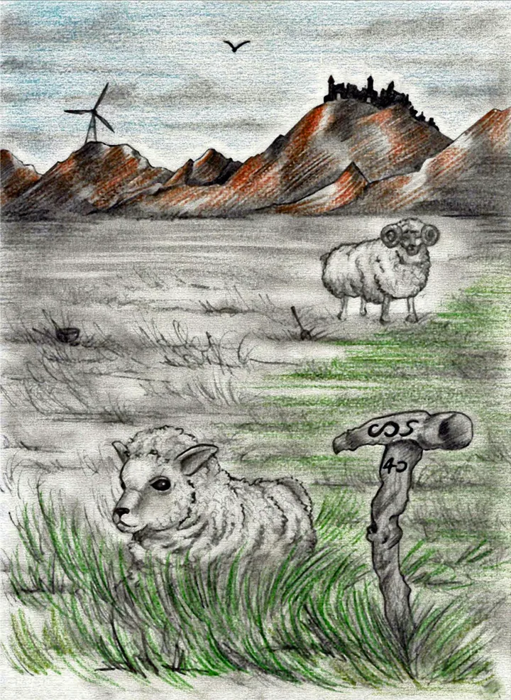 Ace of Wands tarot artwork